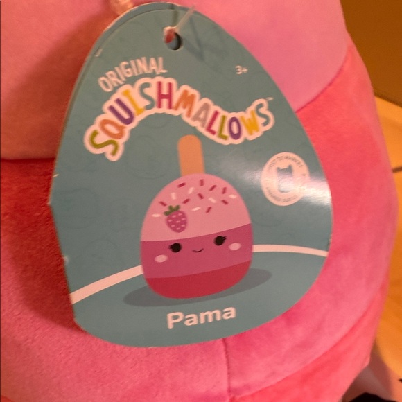 Squishmallows Pink Ice Cream with sprinkles Stuffed Animal Pama - Picture 6 of 7